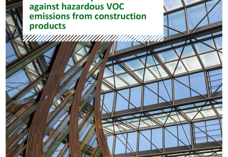 Cover of Scientific Opinion Paper COM draft proposal endangers level of health protection against hazardous VOC emissions from construction products