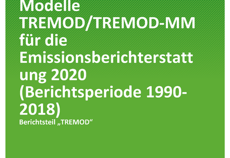 Cover der Publikation TEXTE 116/2020 Aktualisierung der Modelle TREMOD/TREMOD-MM für die Emissionsberichterstattung 2020 (Berichtsperiode 1990-2018)