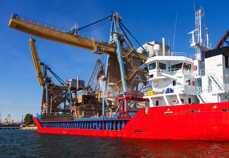 ship while handling fertilisers