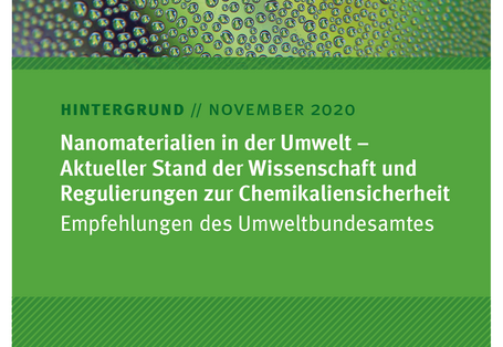 Cover Nanomaterialien in der Umwelt