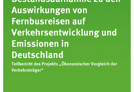 Cover der Publikation Texte 33/2018 Bestandsaufnahme zu den Auswirkungen von Fernbusreisen auf Verkehrsentwicklung und Emissionen in Deutschland