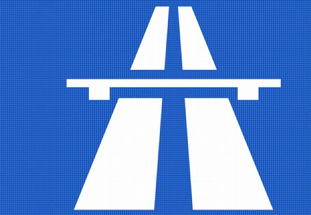 Autobahnschild