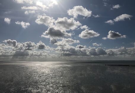 Strand in Büsum (Nordsee)