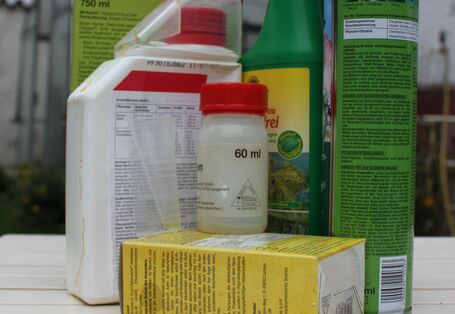 Diverse Pflanzenschutzmittel