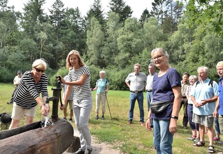 Wasserpumpe mit Schwengel
