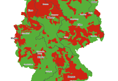 Chemischer Zustand der Grundwasserkörper in Deutschland