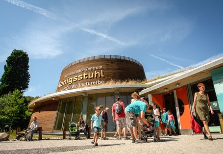 Haupteingang Nationalpark-Zentrum