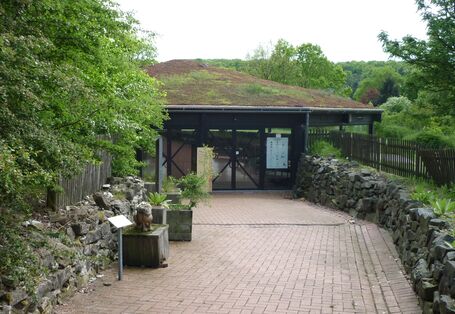 Der Bodenpavillon bildet das Zentrum im TERRA.park. 