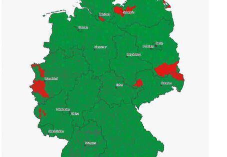 Mengenmäßiger Zustand der Grundwasserkörper in Deutschland