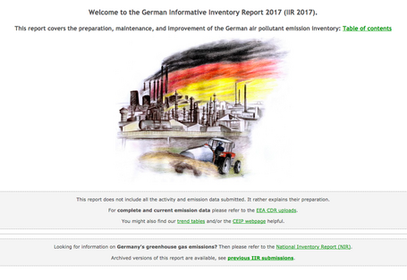 Startpage of the Website