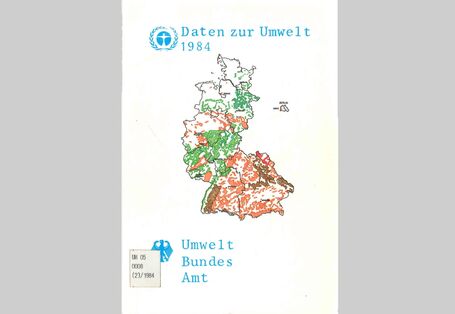 Cover der UBA-Veröffentlichung „Daten zur Umwelt“ von 1984