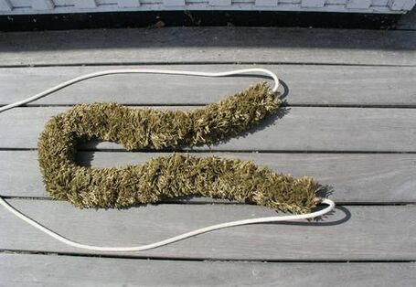 Reinigungsbürste für den Bootsrumpf