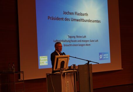 Tagung Reine Luft - Präsident des Umweltbundeamtes - Herr Jochen Flasbarth