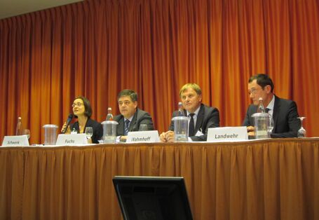 National Resources Forum 2012 – Frau Schwenk, Herr Fuchs, Herr Warmhoff, Herr Landwehr