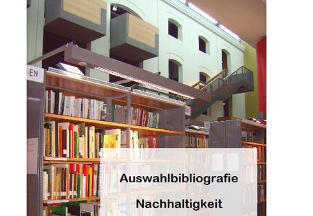 Cover Auswahlbibliografie Nachhaltigkeit