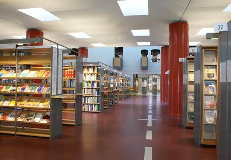 View into the environmental library in Dessau