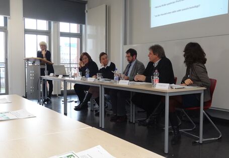 Veranstaltung „Lebensmittelabfälle vermeiden – aber wie“, Podiumsdiskussion