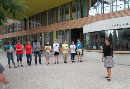 UBA-Präsidentin und Jugendclub des Anhaltischen Theaters