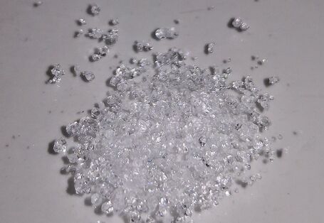 Ammoniumnitratkristalle 
