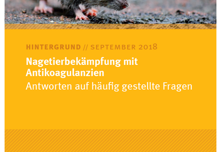 Cover Nagetierbekämpfung mit Antikoagulanzien