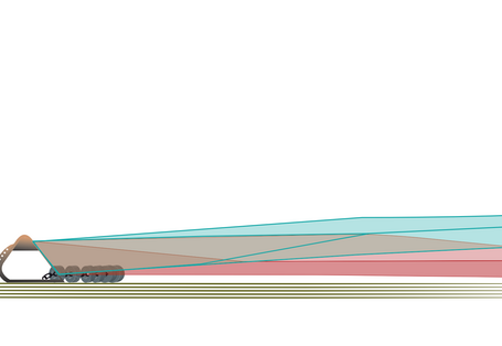 Graphik 2: Anheben des Netzes mittels eines Auftriebskörpers 