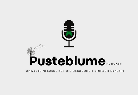 Im Podcast Pusteblume werden Umwelteinflüsse auf die Gesundheit einfach erklärt.