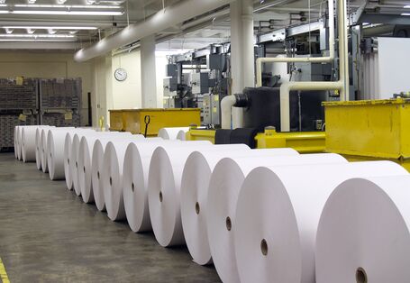 Auch in der Papierindustrie werden PFAS verwendet.