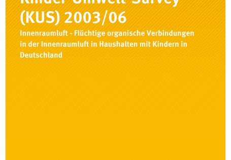 Publikation:Kinder-Umwelt-Survey (KUS) 2003/06: Innenraumluft - Flüchtige organische Verbindungen in der Innenraumluft in Haushalten mit Kindern in Deutschland