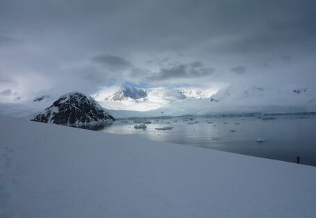 Weather conditions can change very suddenly in Antarctica.