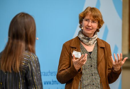 Staatssekretärin Dr. Christiane Rohleder bei der feierlichen Preisverleihung.