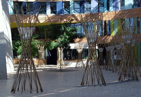 Holzstabkonstruktion