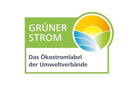 Das Label des Grüner Strom - Label e.V.