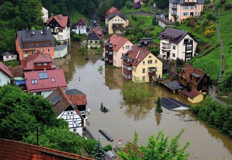 Zu Niedrigwasser kommt es vor allem im Sommer und Frühherbst, wenn Niederschläge länger ausbleiben.