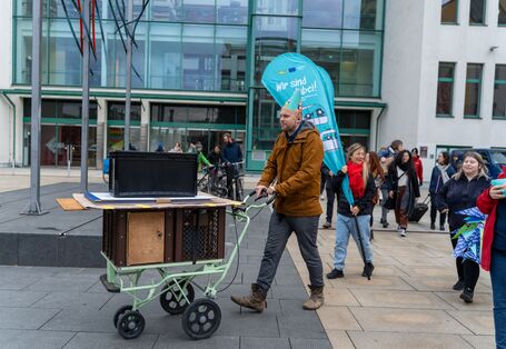 Auf dem Weg zur Aktion