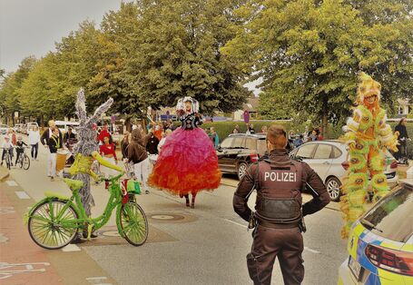 Straßenfest mit Musikumzug in Norderstedt