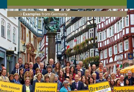 Cover of the brochure "Rio+20 in the Community: Local communities on the way to sustainability"