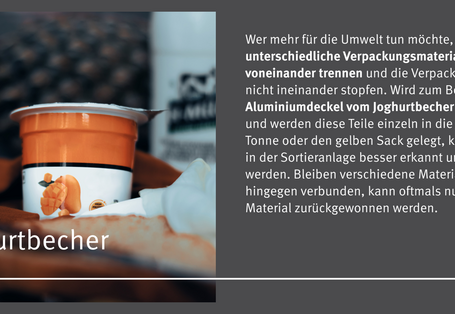 Eine Grafik mit einem Bild und Text. Es handelt sich hier um das Thema Verpackungen. 
