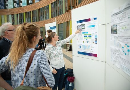 Konferenzeinblick Klimaresiliente Schwammstadt am 20.06.20 im Umweltbundesamt, Dessau-Roßlau