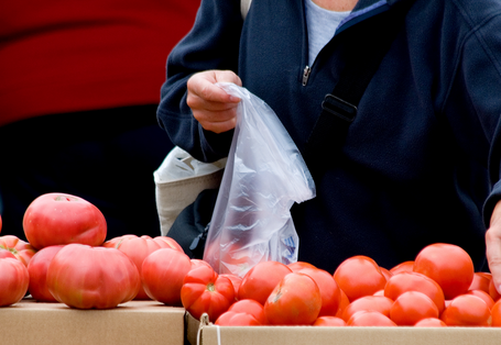 Tomaten auf dem Wochenmarkt
