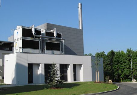 Außenansicht der Molkerei Grooper.