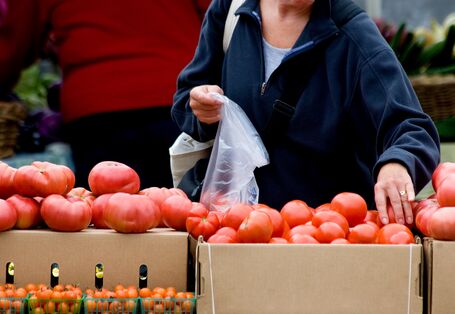 Tomaten auf dem Wochenmarkt
