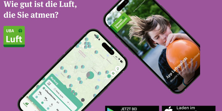Foto zur Luftqualitätsapp