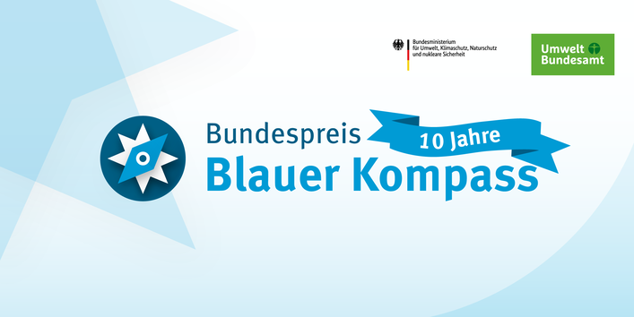 Logo Blauer Kompass