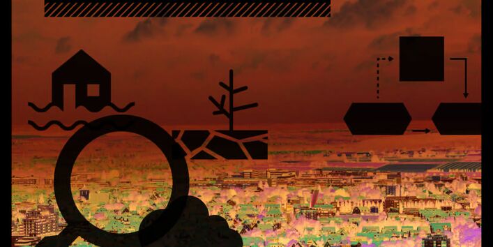 Deckblatt der Broschüre Klimarisikoanalysen auf kommunaler Ebene