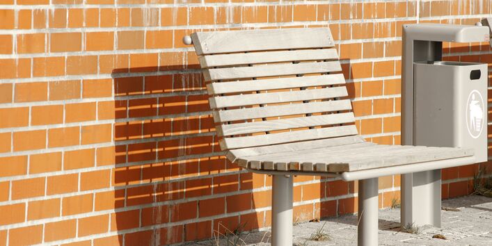 Bank ohne Holzschutzmittel