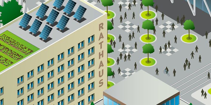 Ausschnitt Zukunftsstadt