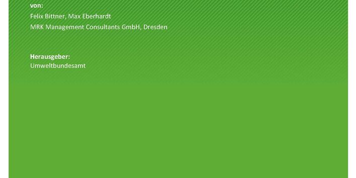 Cover des Berichts "Konzept Nachhaltige Mobilität EURO 2024"