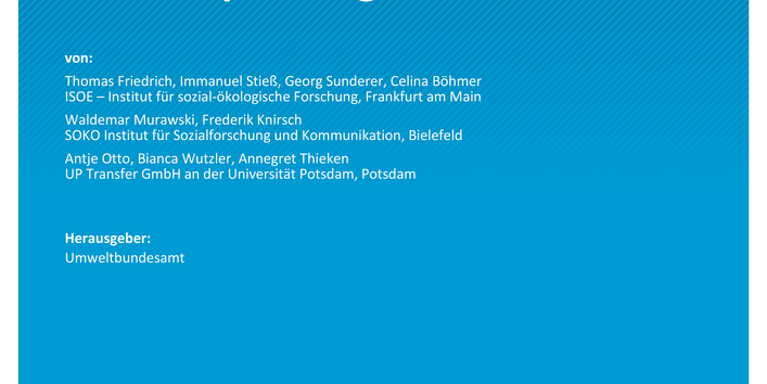 Cover des Berichts "Kommunalbefragung Klimaanpassung 2023"