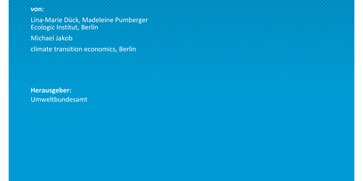 Cover des Berichts "Rechtsgutachten zur Krisenfestigkeit des EU-ETS"