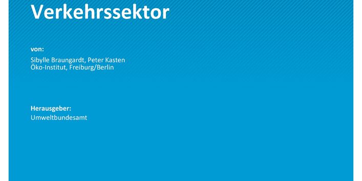 Cover des Berichts "Analysen zur CO2-Bepreisung im Gebäude- und Verkehrssektor"